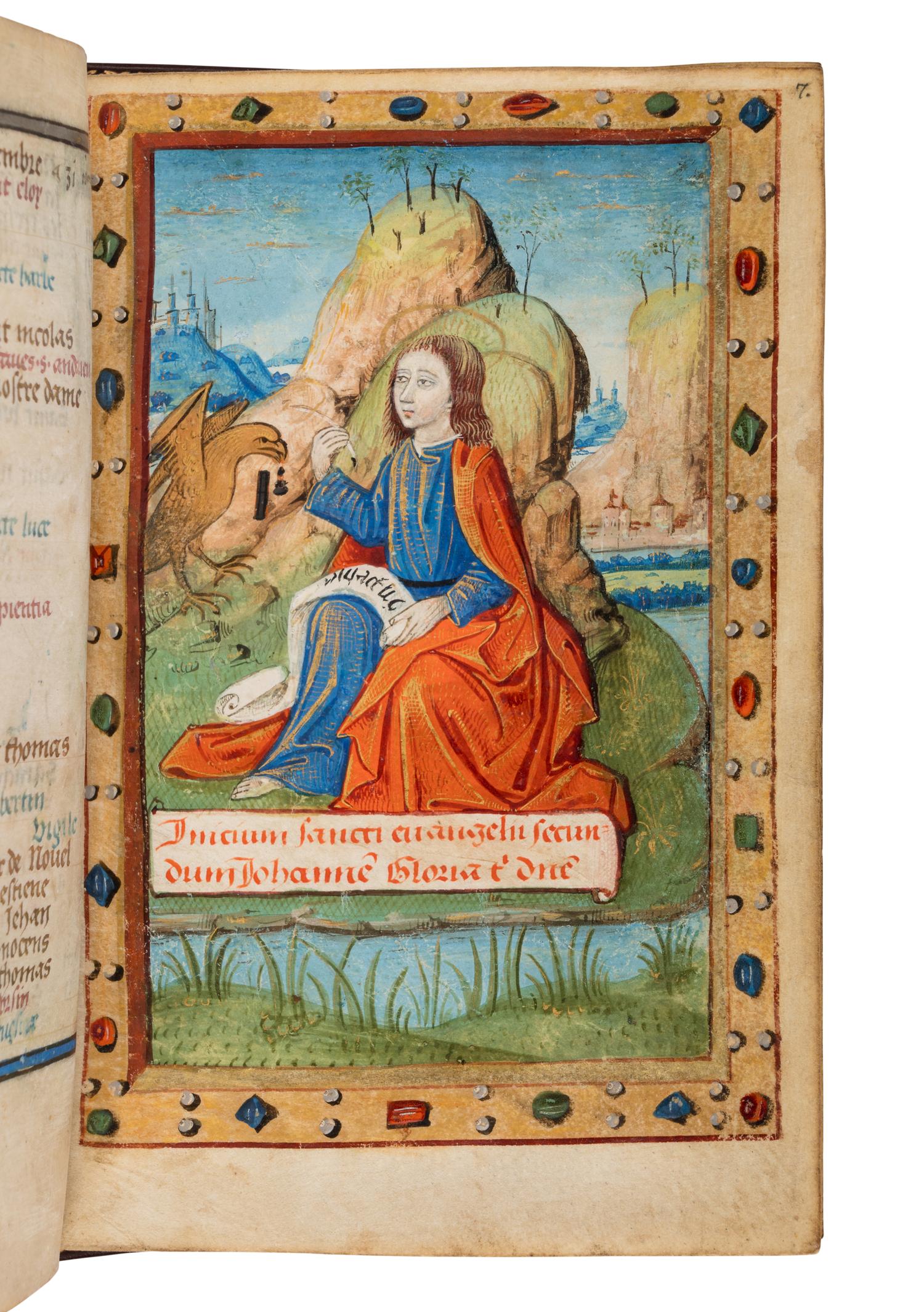 MASTER OF RAOUL DU FOU and JEAN SERPIN (both active Rouen, c. 1480-1520). Book of Hours, use of Rouen, in Latin and French, illuminated manuscript on parchment [France, Rouen, c. 1480-1490]