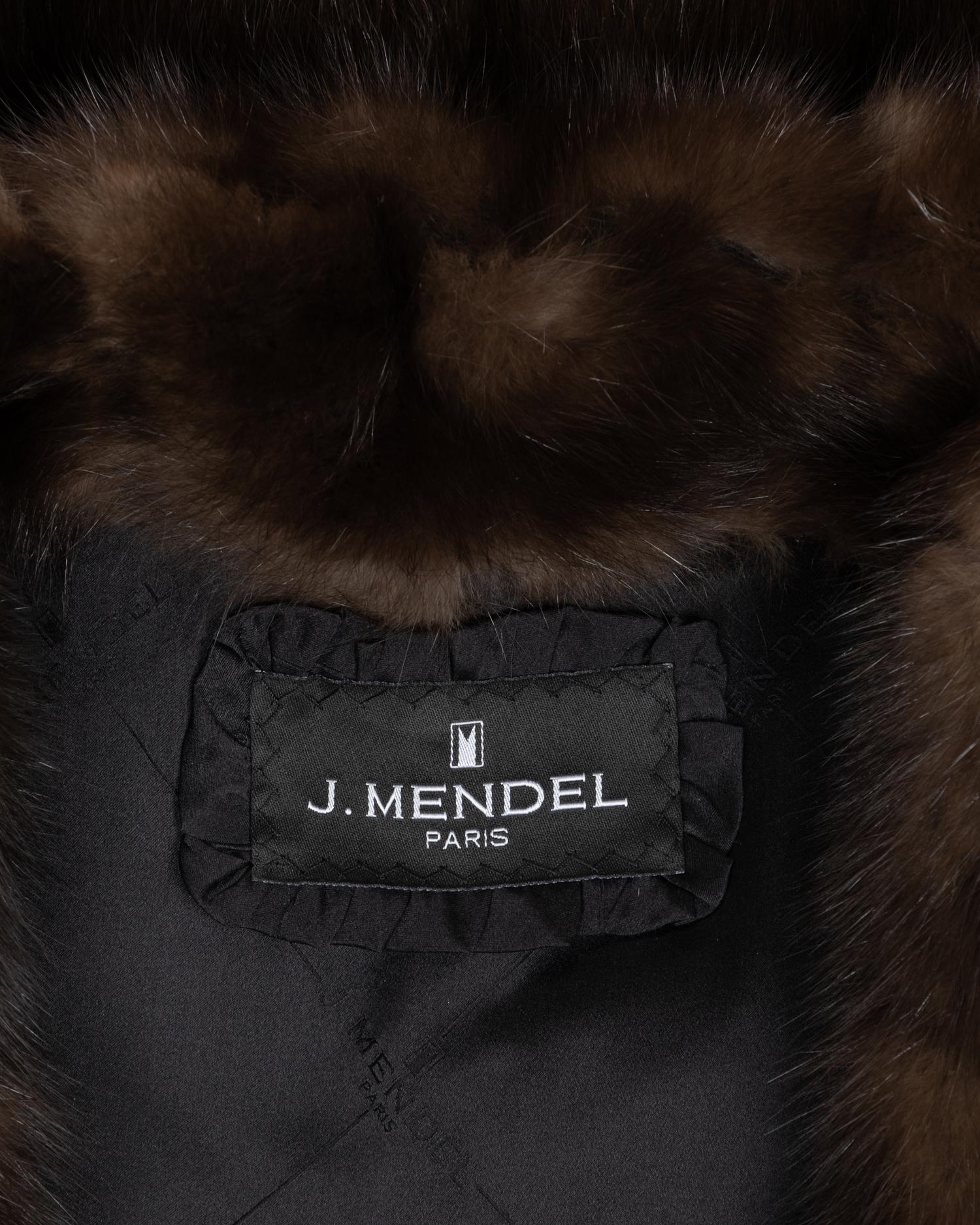 J. Mendel Sable Fur Vest