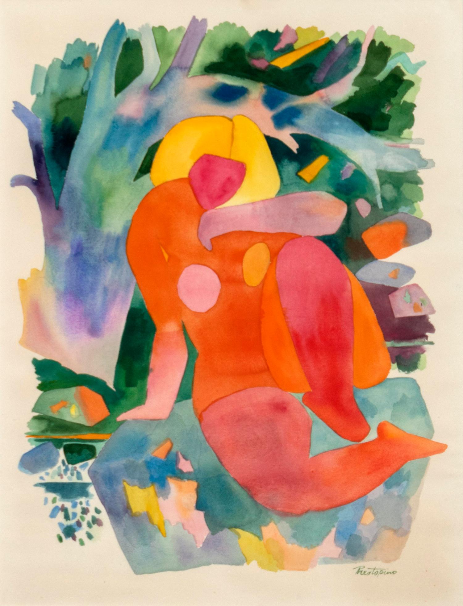 Untitled (Seated Nude)