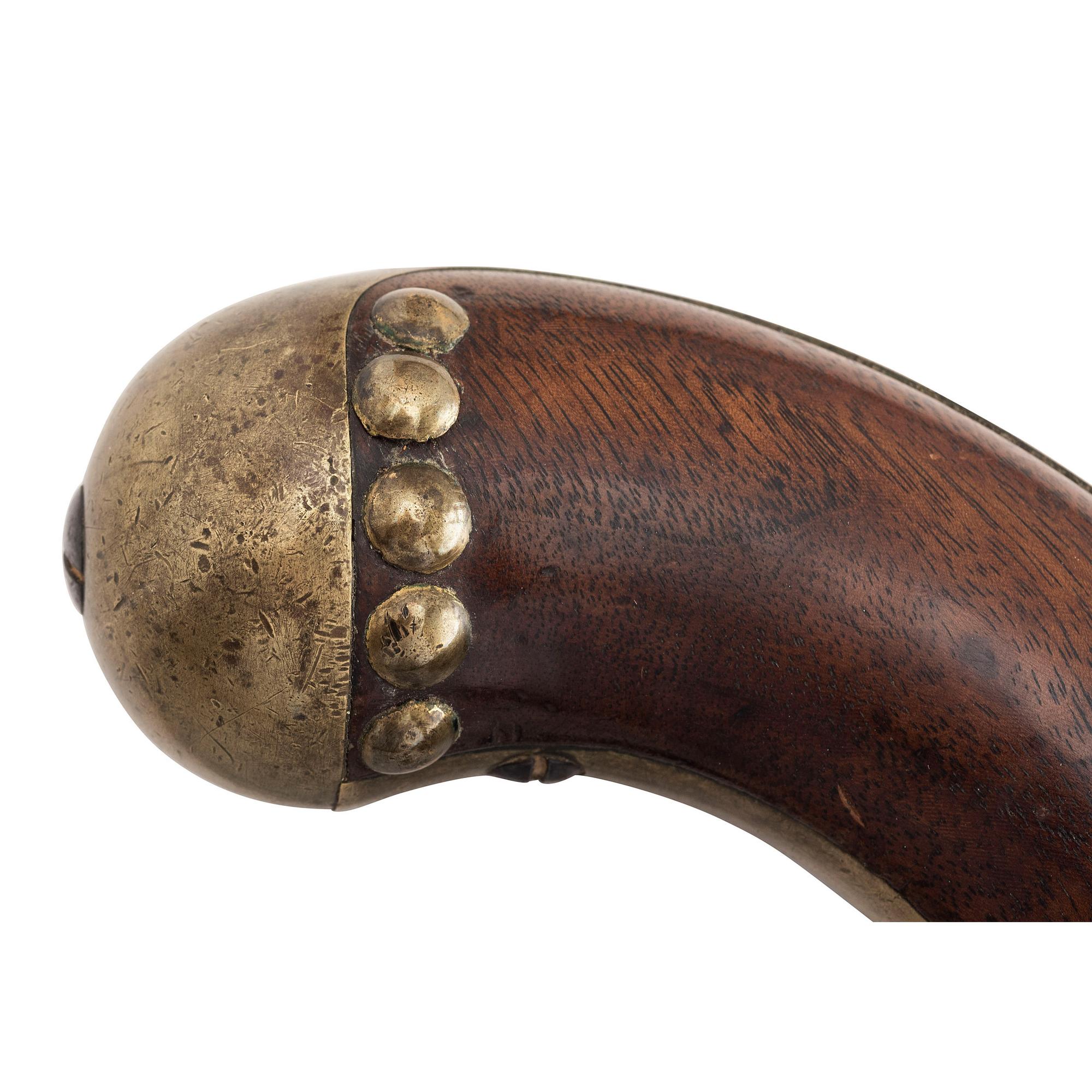 Tack Decorated U.S. Model 1842 Pistol by Aston