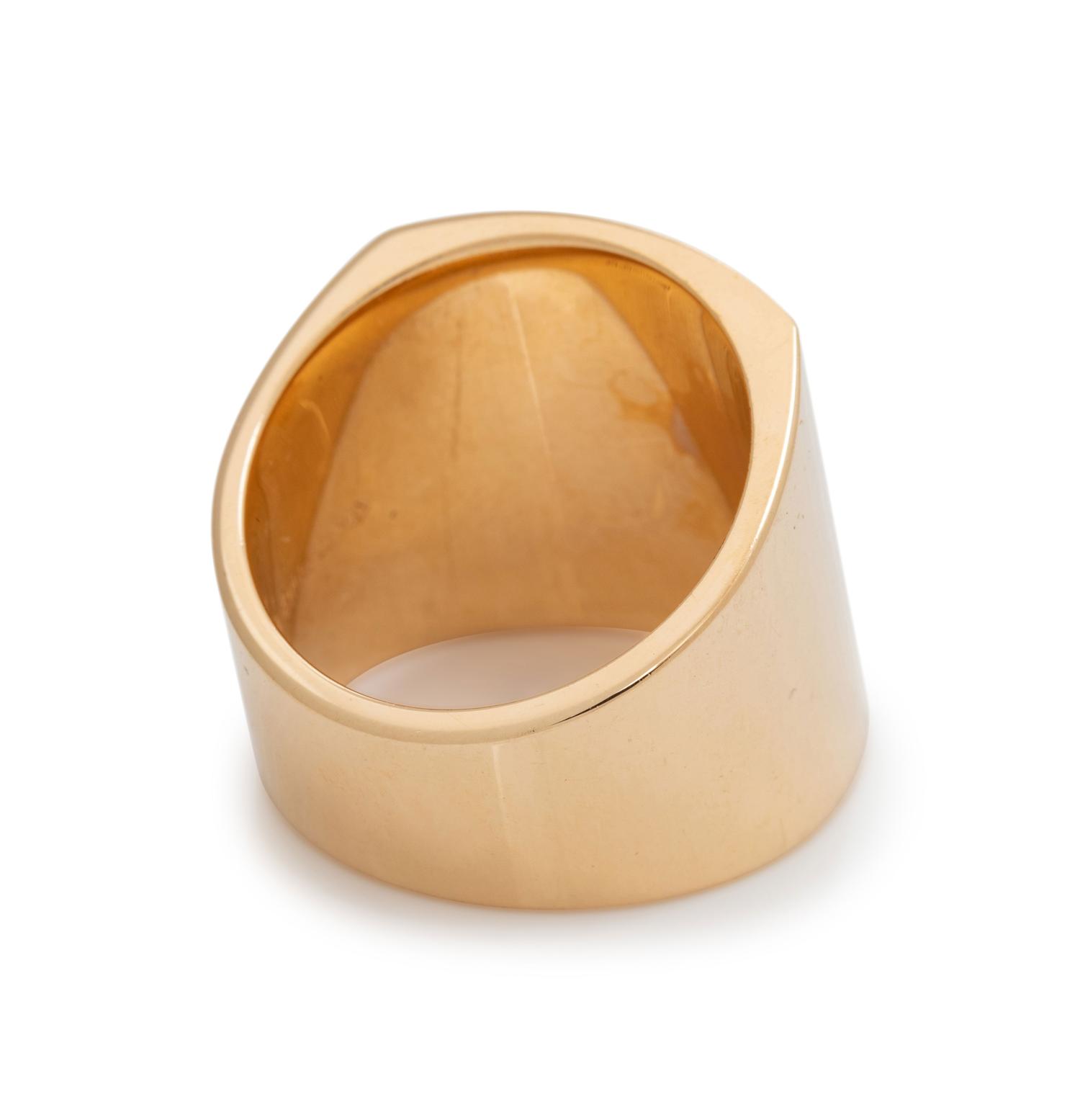 YELLOW GOLD RING
