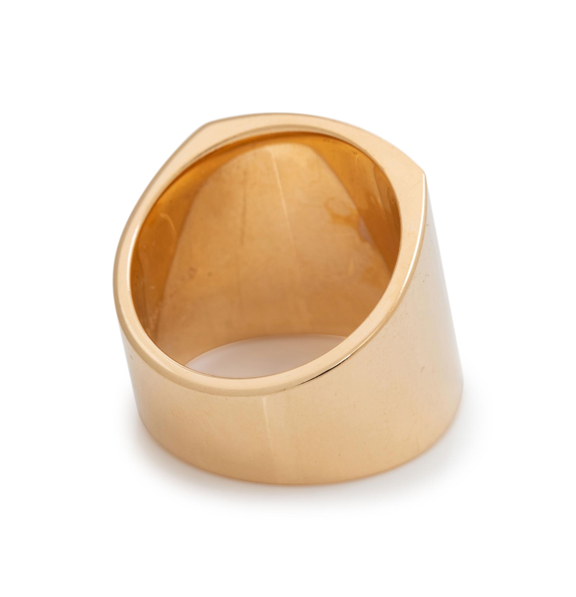 YELLOW GOLD RING