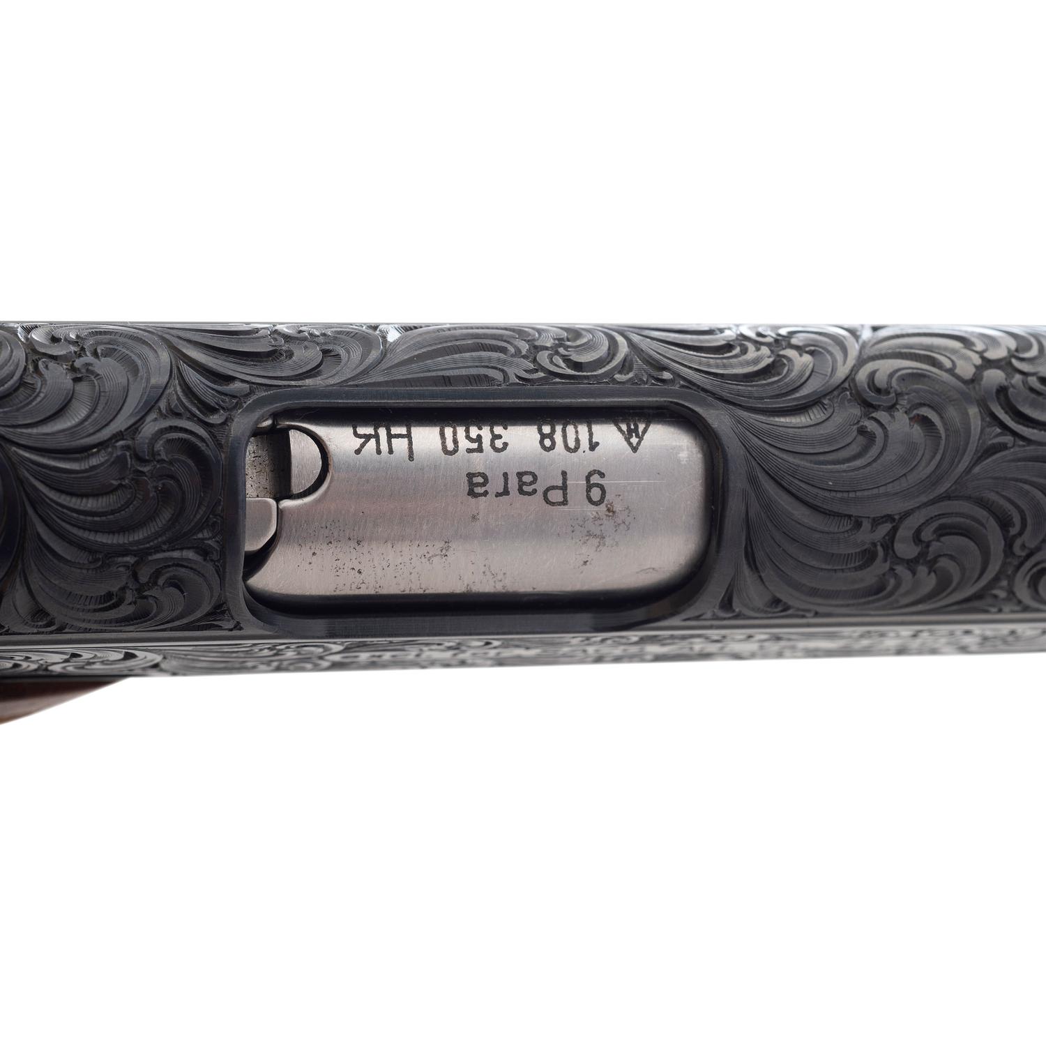 *Factory Engraved Heckler & Koch HK P9S Pistol in Case with Two Magazines