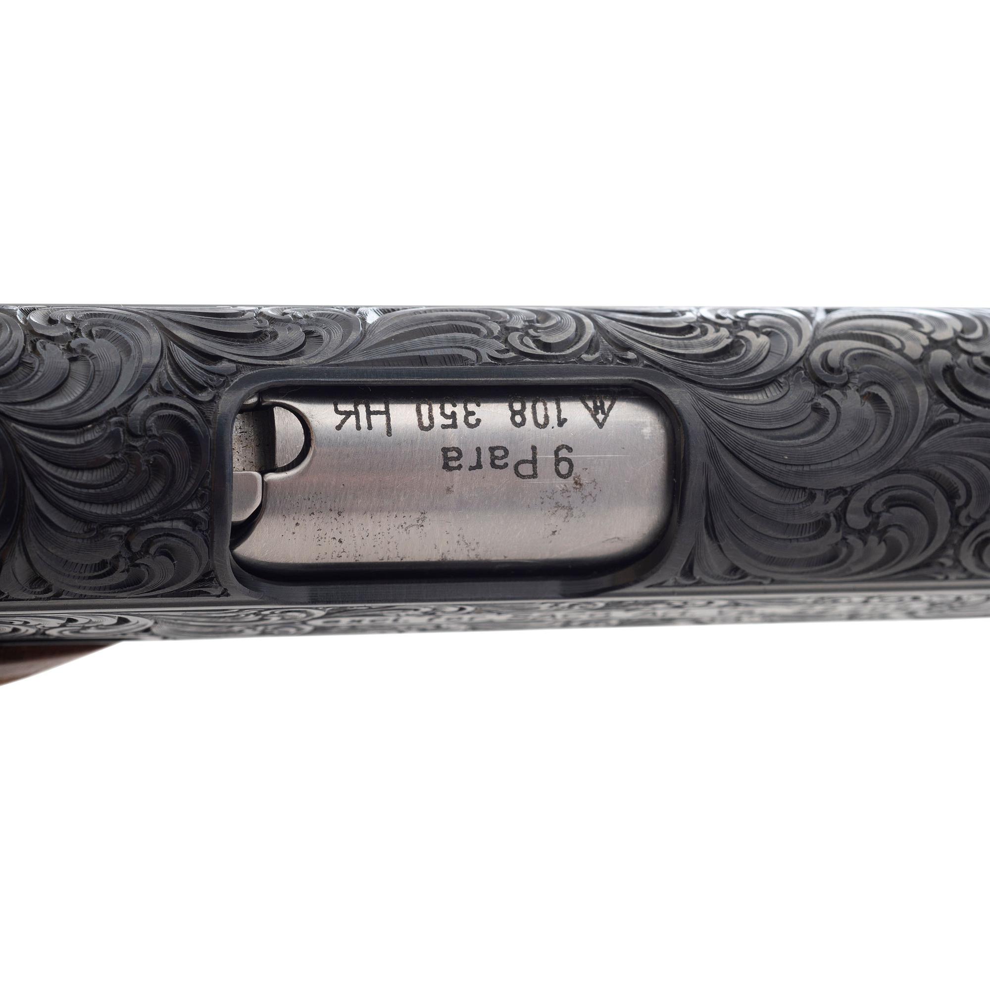*Factory Engraved Heckler & Koch HK P9S Pistol in Case with Two Magazines