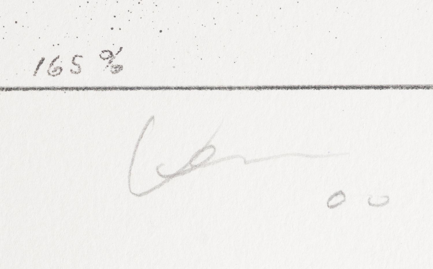 End (from the Landfall Press 30th Anniversary portfolio)