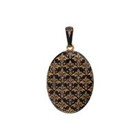 TIFFANY & CO., VICTORIAN, ENAMEL AND DIAMOND LOCKET