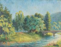 A Group of Seven Decorative Paintings