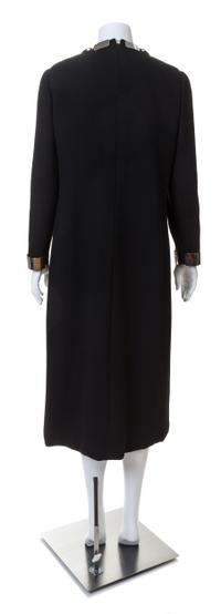 A Pierre Cardin 1960s Black Crepe Dress,
