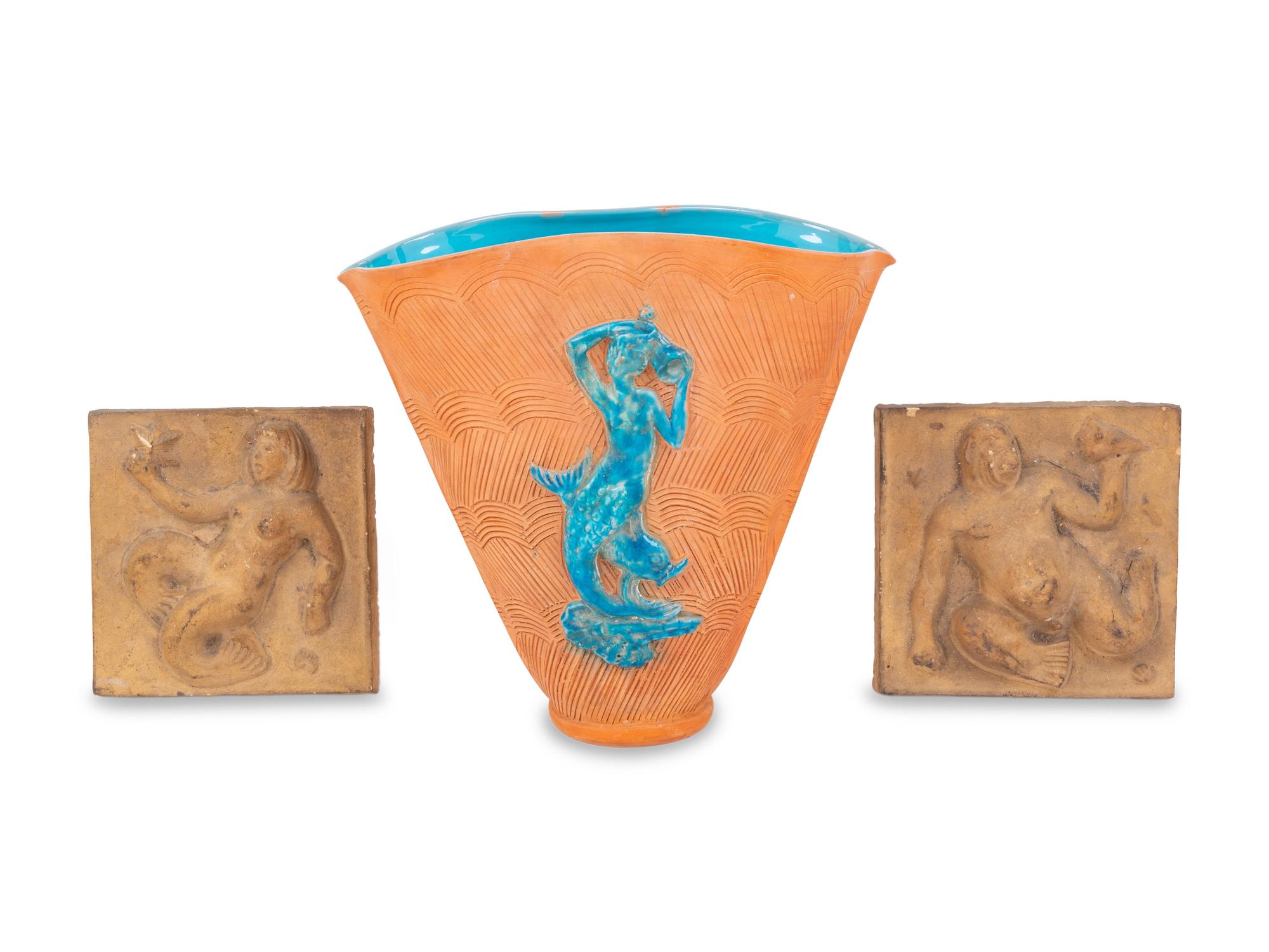 An Italian Art Deco Ceramic Vase