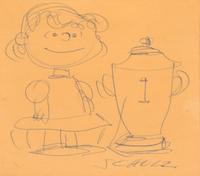 Charles Schulz, (American, 1922-2000), Lucy