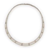 Mauboussin, Mother-of-Pearl and White Gold Necklace