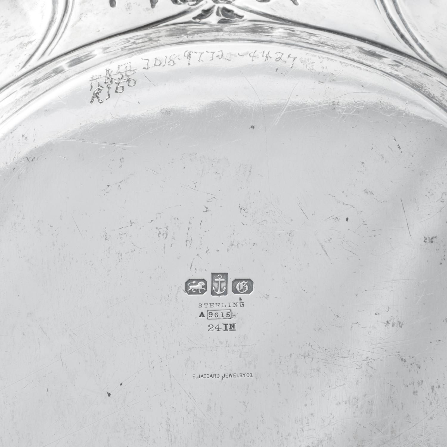 An American Silver Serving Tray