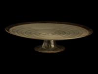 A Murano Glass Cake Stand