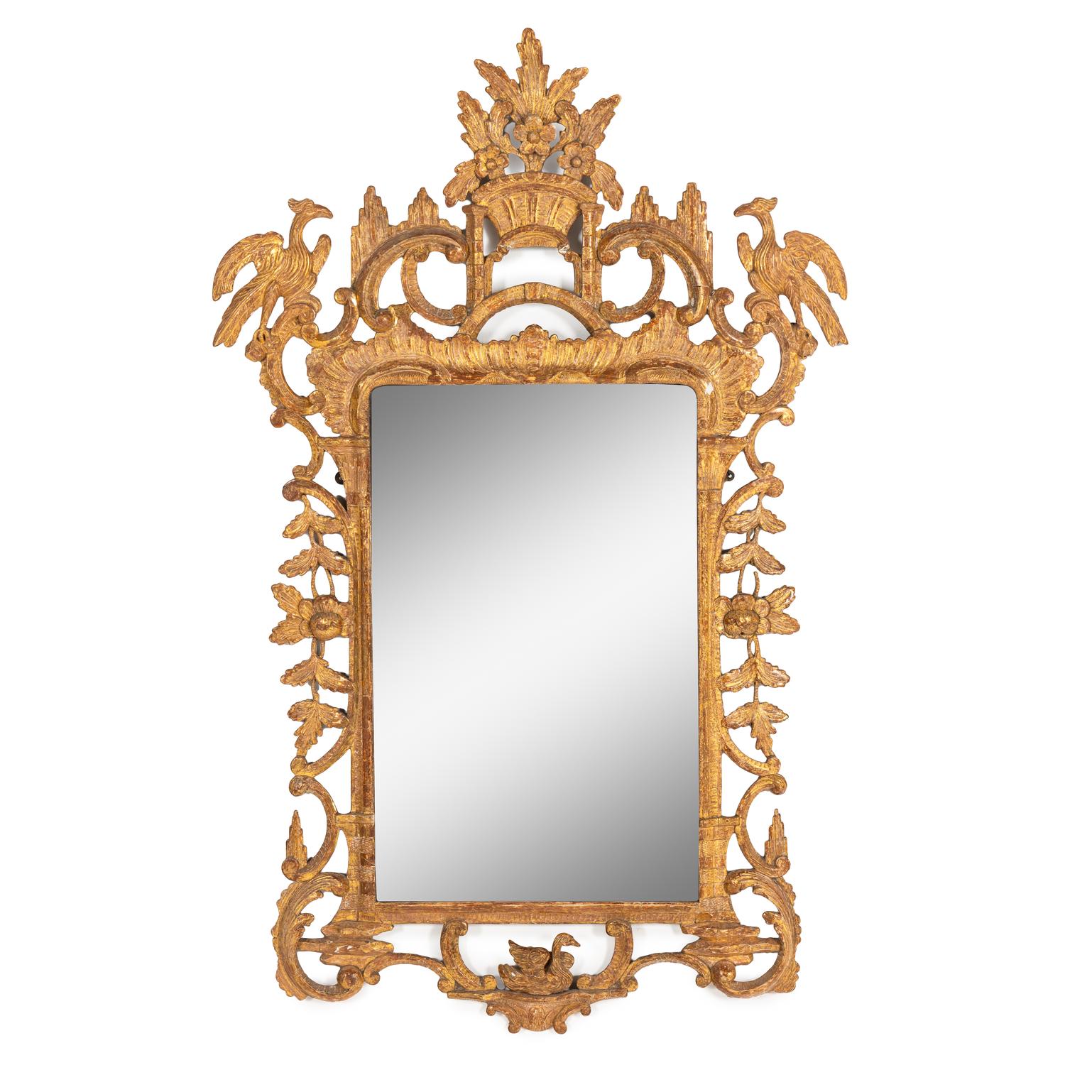 A George III Giltwood Mirror