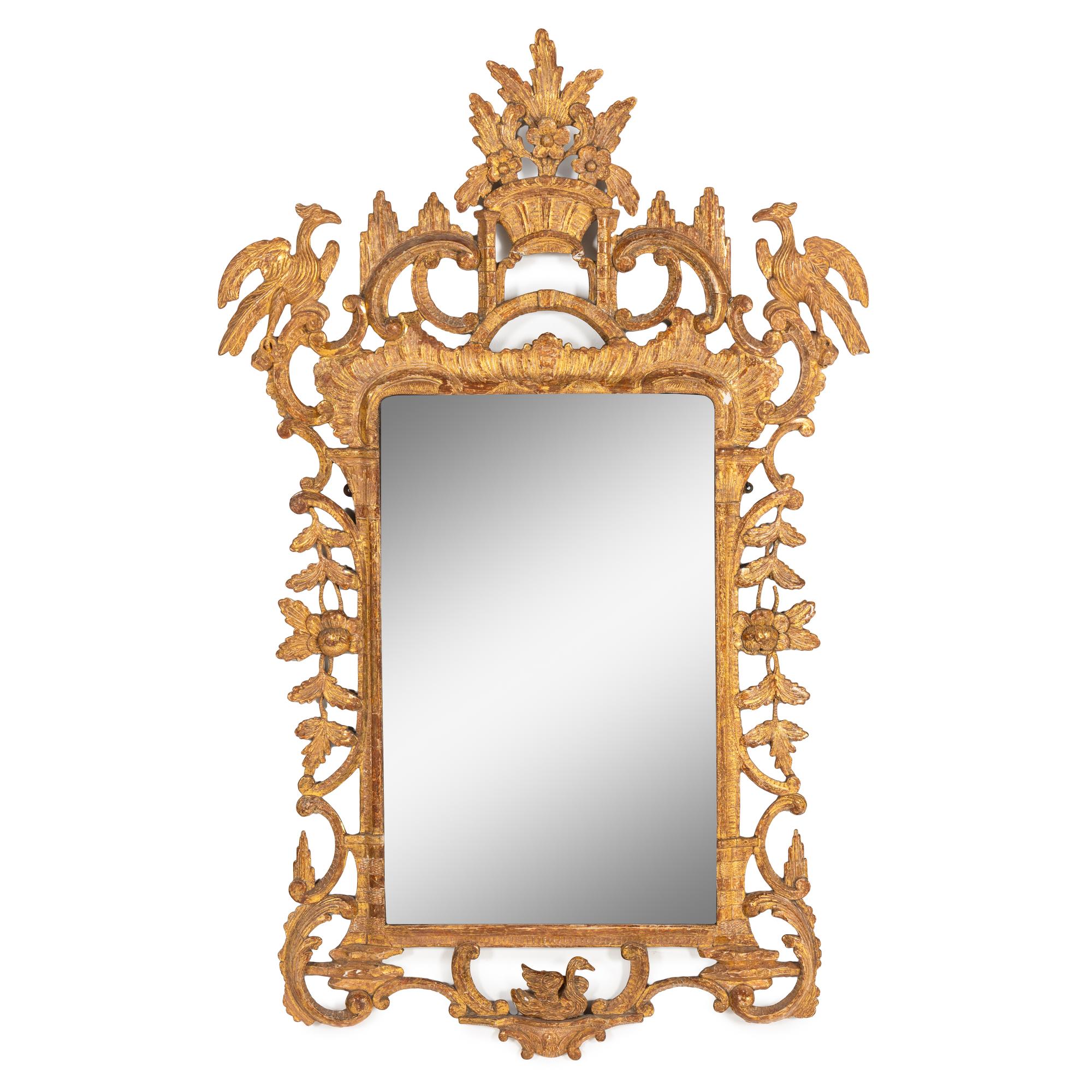 A George III Giltwood Mirror