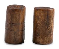 Plains Decorated Antler Hand Game Pieces