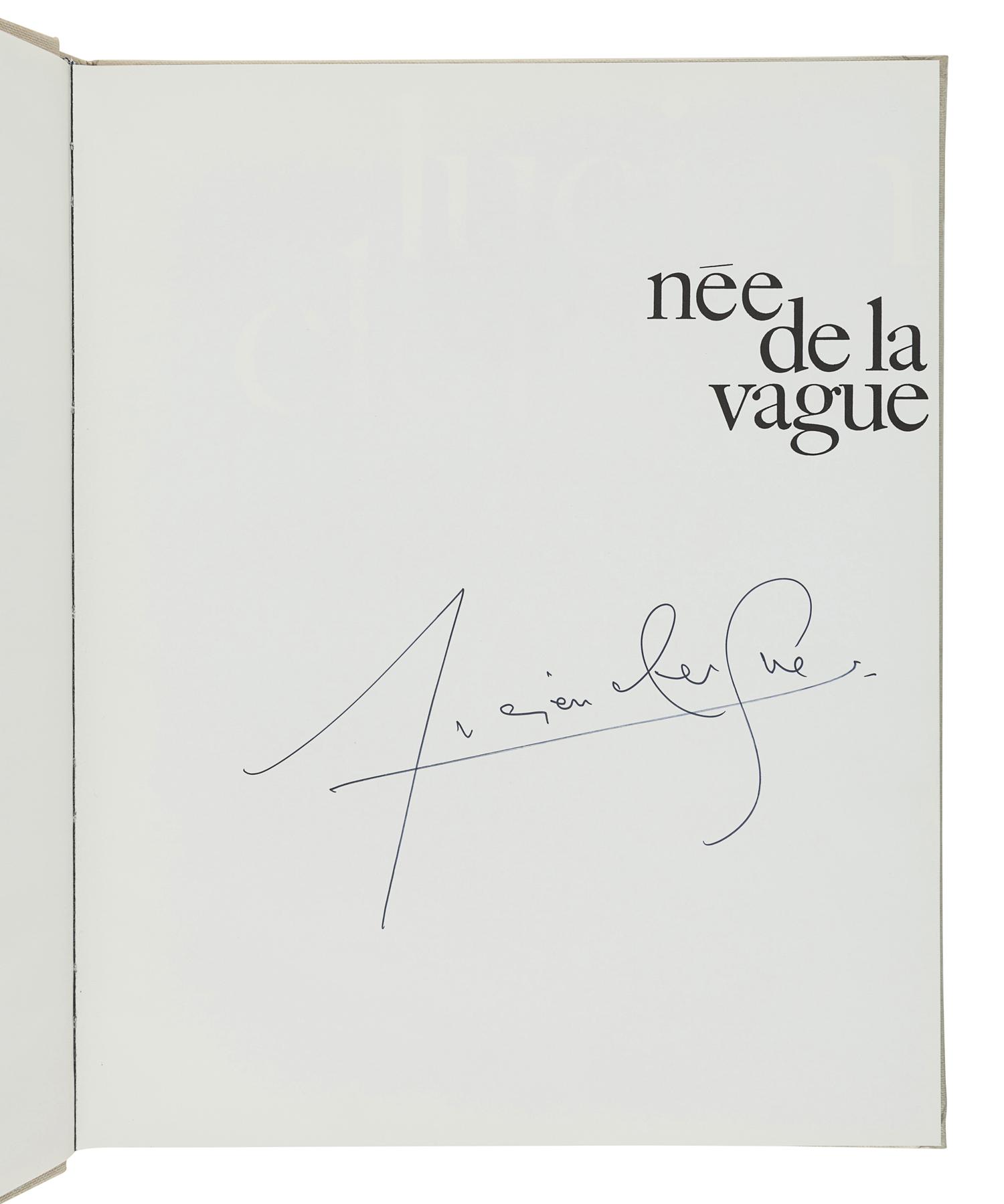 CLERGUE, Lucien (1934-2014). Née de la Vague. [Paris]: Éditions Pierre Belfond, 1968.