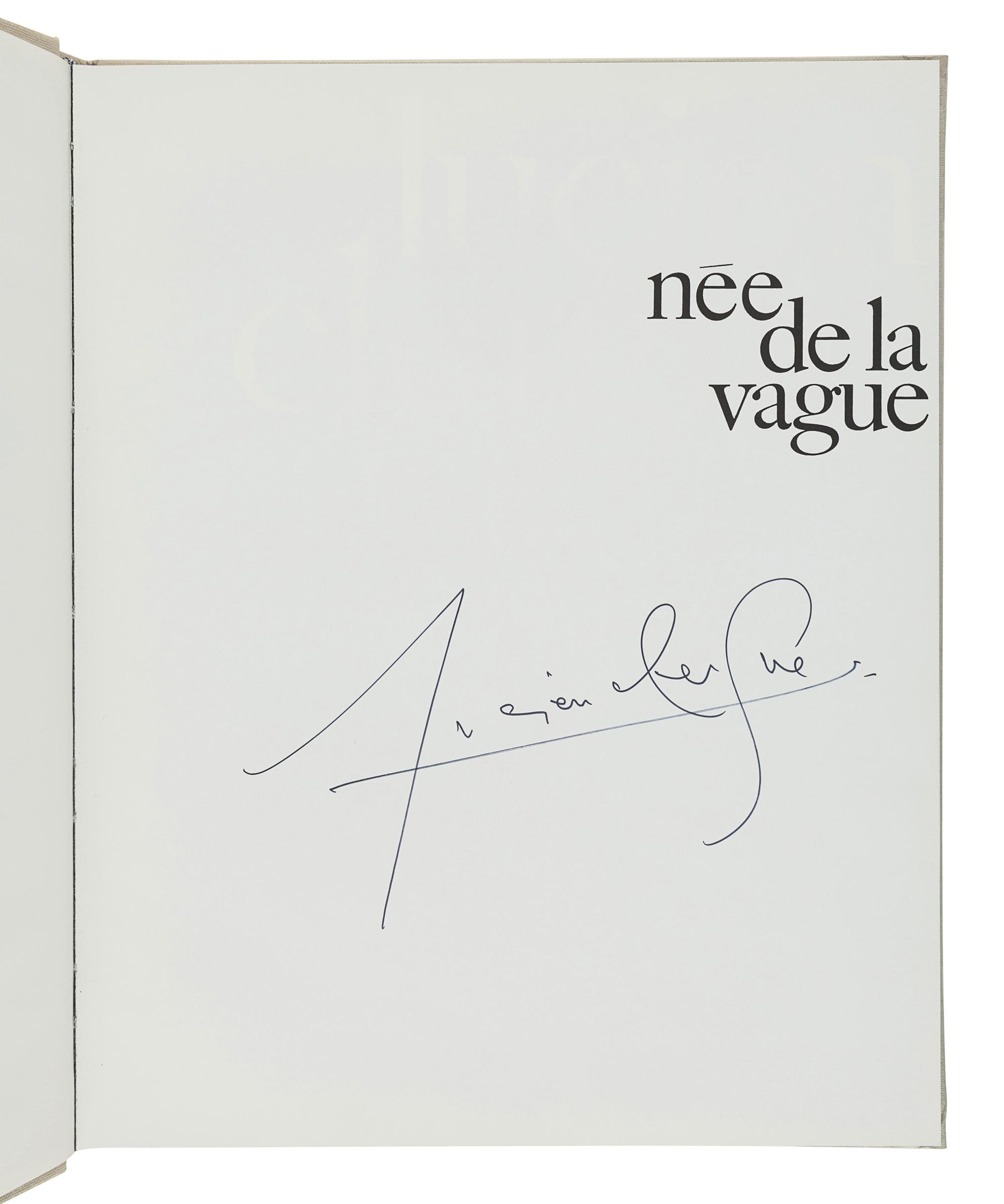 CLERGUE, Lucien (1934-2014). Née de la Vague. [Paris]: Éditions Pierre Belfond, 1968.