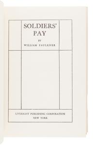FAULKNER, William (1897-1962). A group of FIRST ENGLISH EDITIONS or later American printings of Faulkner's works, comprising:
