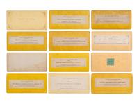 [EARLY PHOTOGRAPHY]. 50 stereoviews of New York City, incl. street scenes and landmarks.