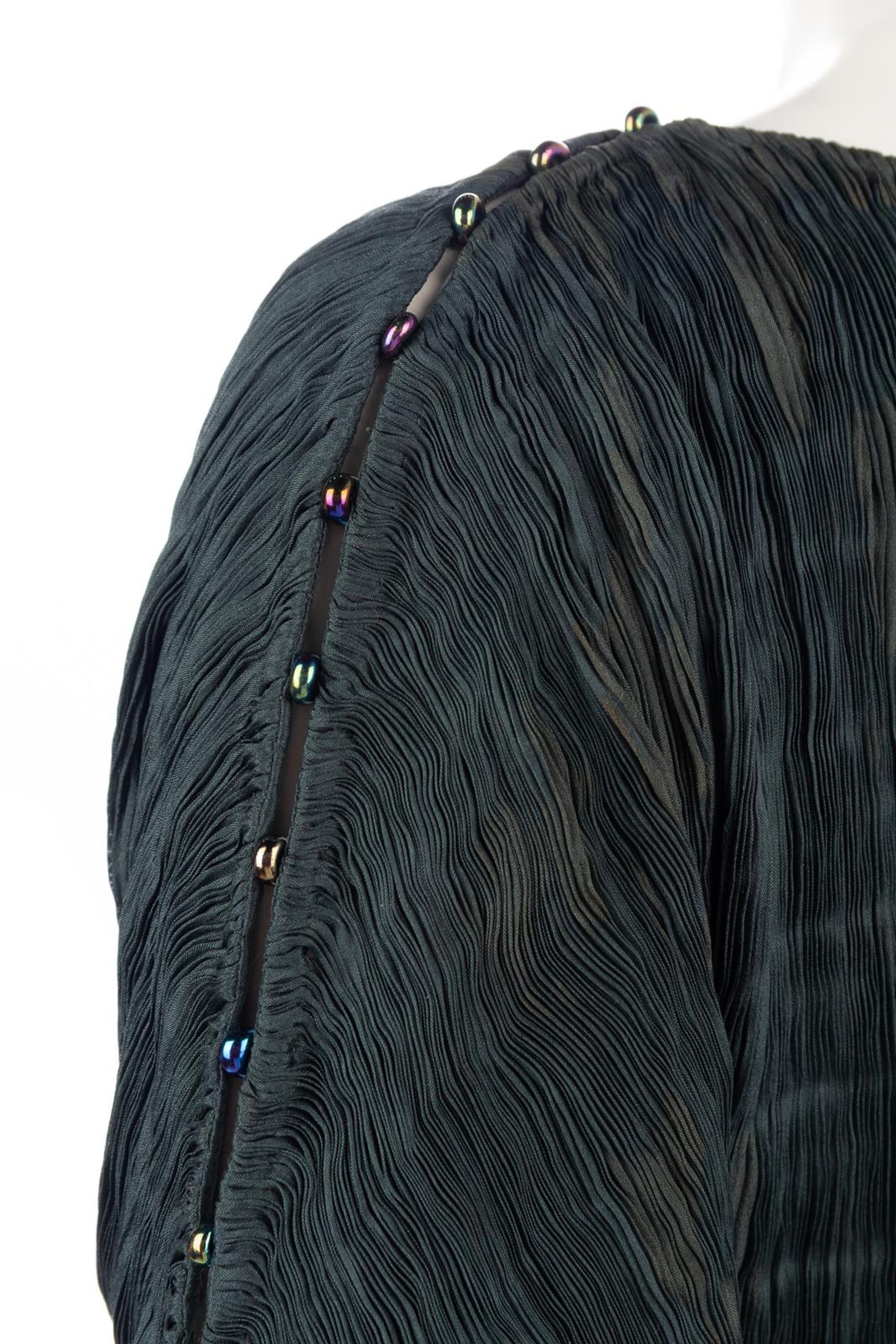 Venetia Studium Silk Pleated Dress, 1984-90s