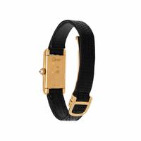 Cartier, 18K Yellow Gold and Diamond 'Mini Tank Allongée' Watch