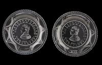 [HARRISON, William Henry]. A group of campaign and memorial clear glass cup plates.