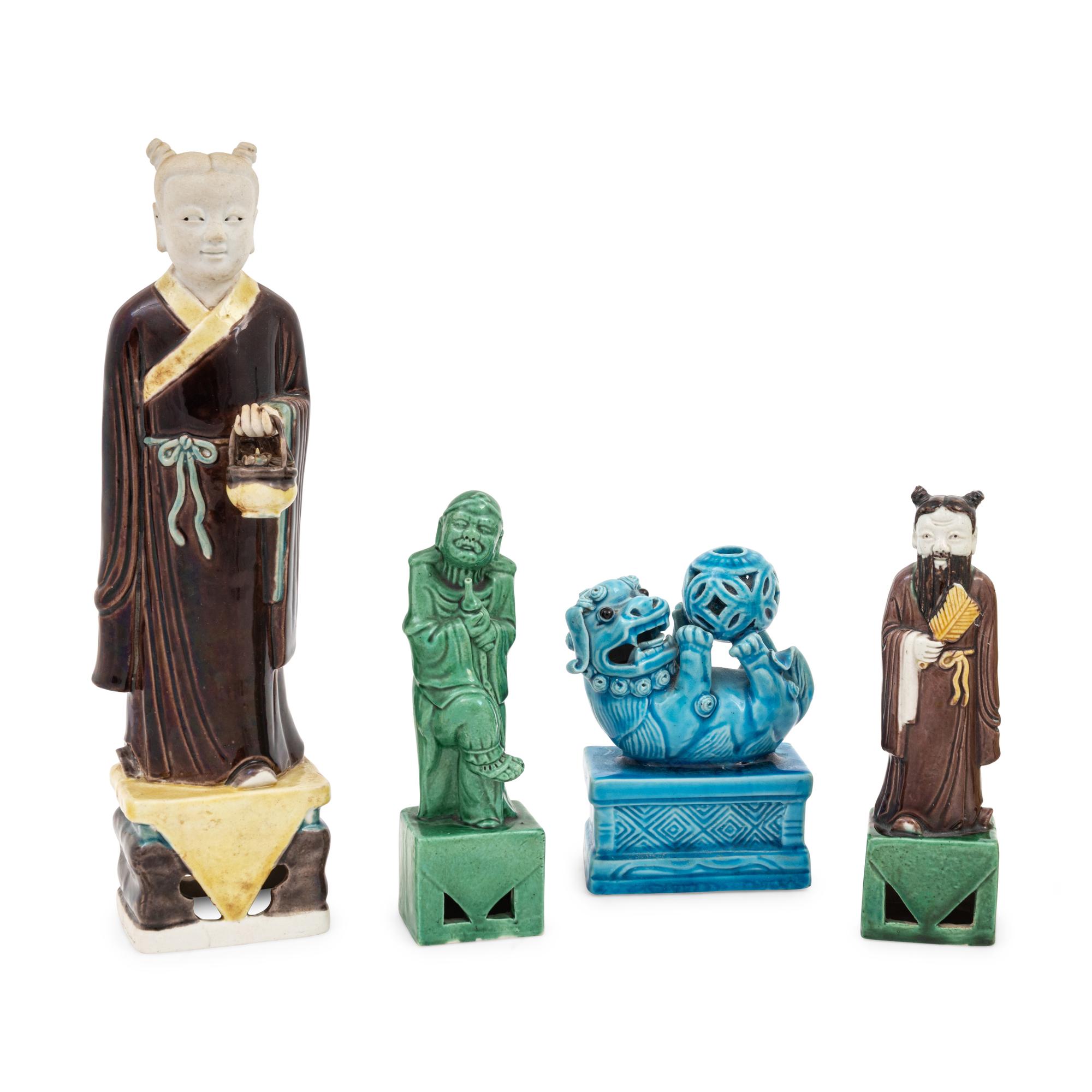 Seven Chinese Porcelain Figures