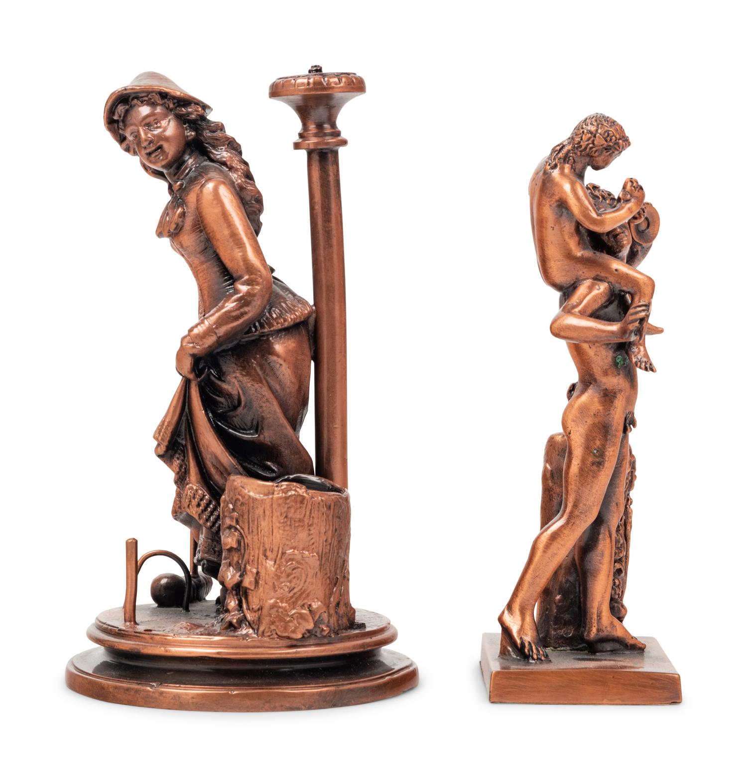 Two Continental Bronze Figures
