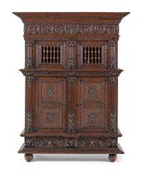 A Dutch Carved Oak Kast