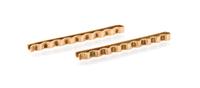 A Pair of 14 Karat Yellow Gold Hair Pins, 3.40 dwts.