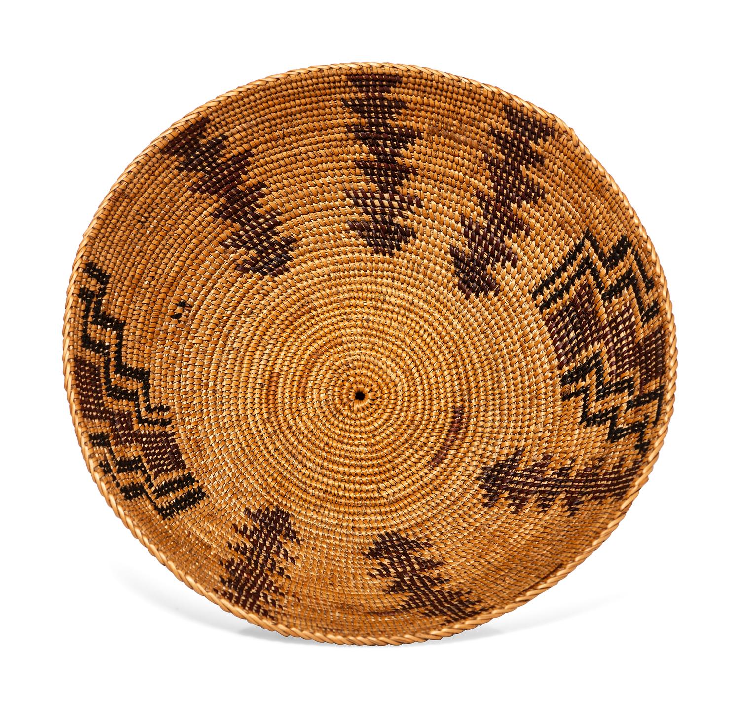 Yokut Polychrome Basket