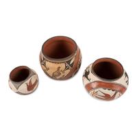 Zia Polychrome Pottery Bowls