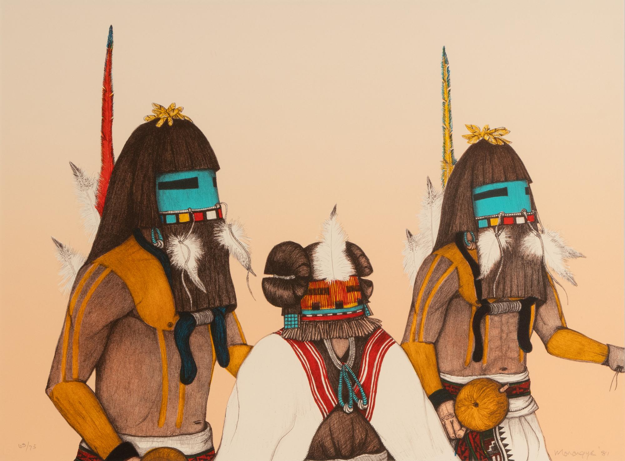 Spirit of the Long Hair Kachinas, Edition 63/75