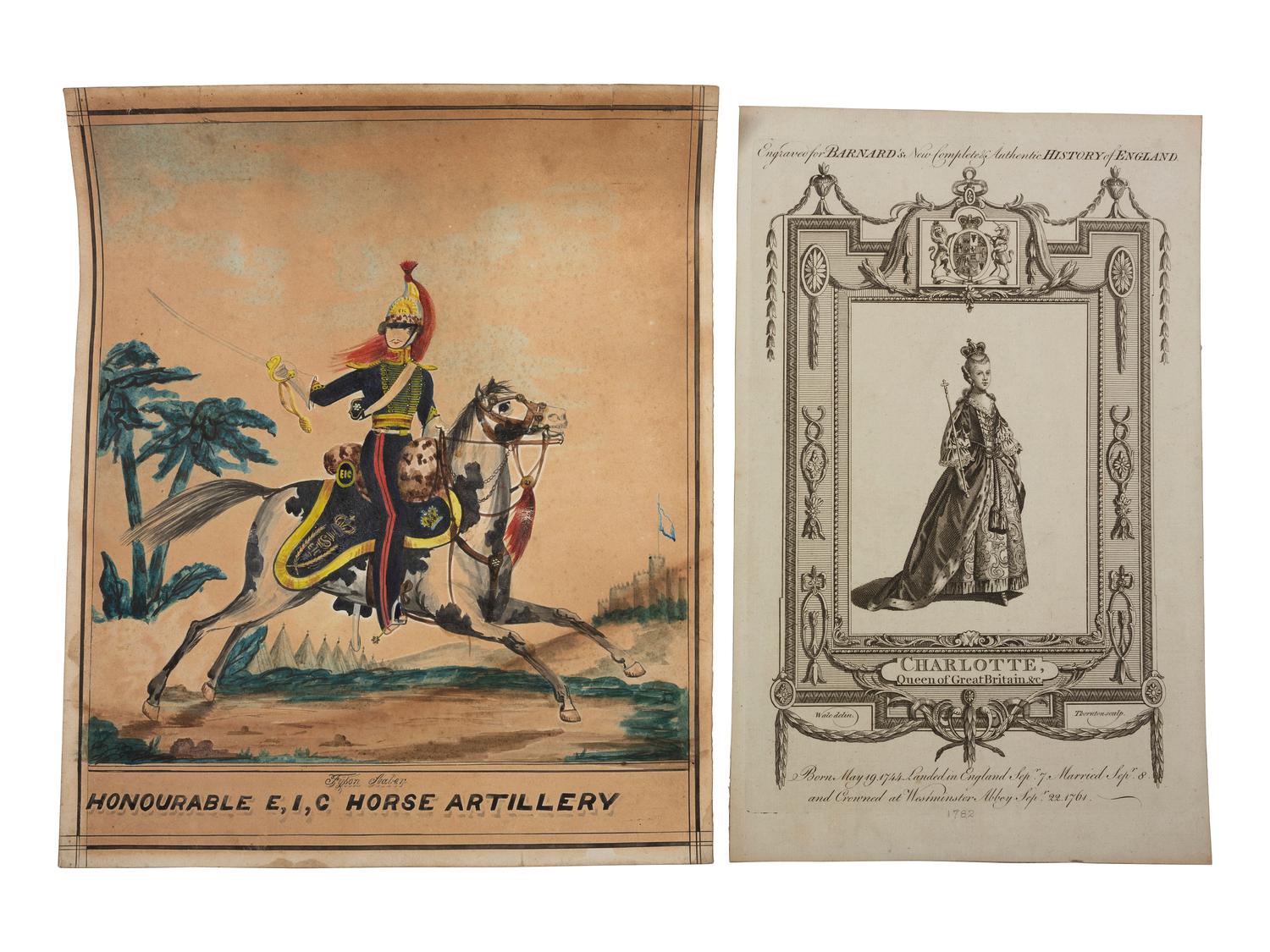 [EUROPEAN MISCELLANY]. A large group including items related to Napoleon Bonaparte, the papacy, and other militaria, comprising: