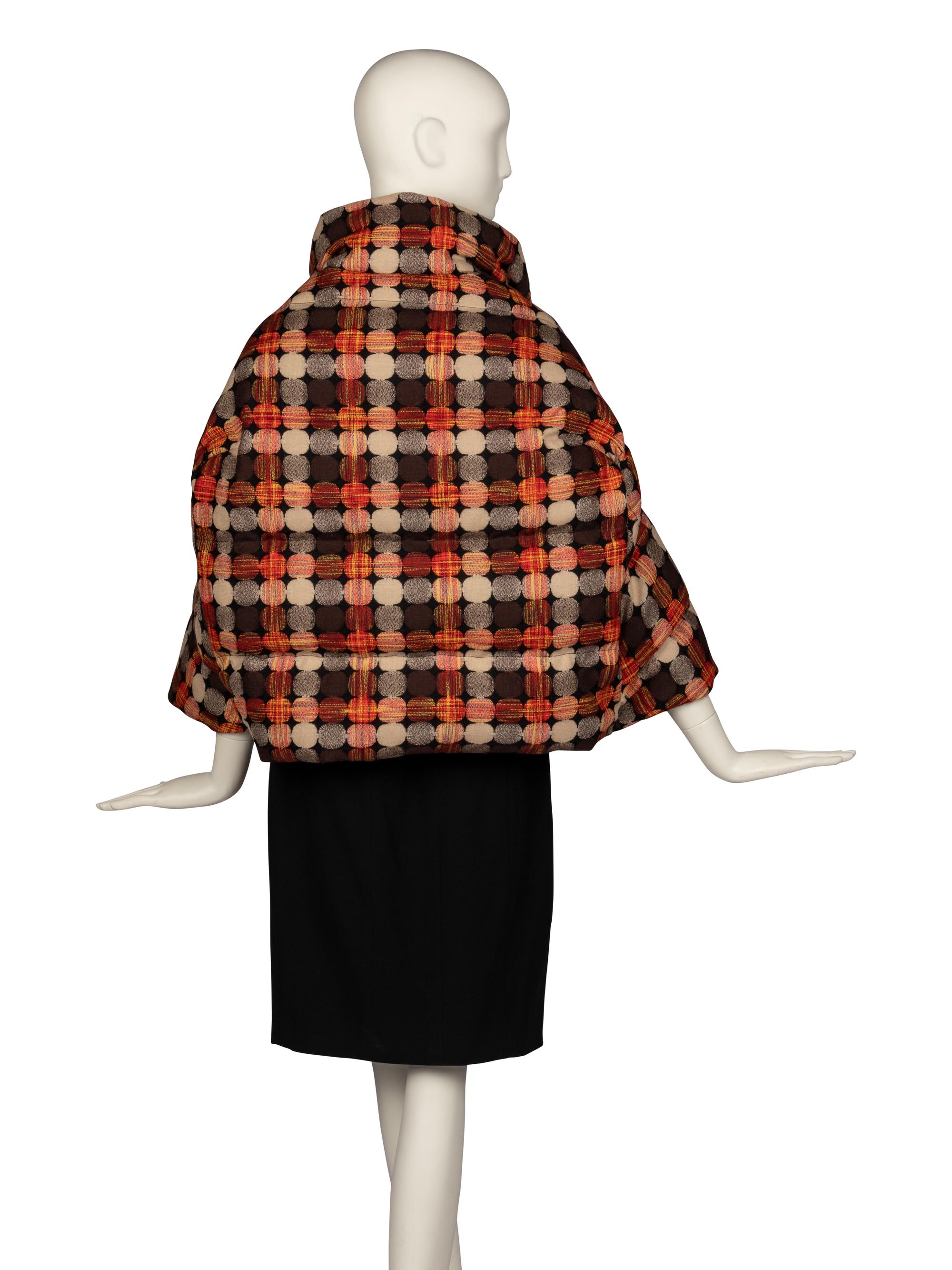 Junya Watanabe for Comme des Garçons Wool Jacquard Puffer Jacket