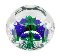 Saint Louis, France, Late 20th Century, Faceted Paperweight