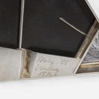 Eleanor Moty (American, b. 1945) Micarta Brooch, USA, 1988