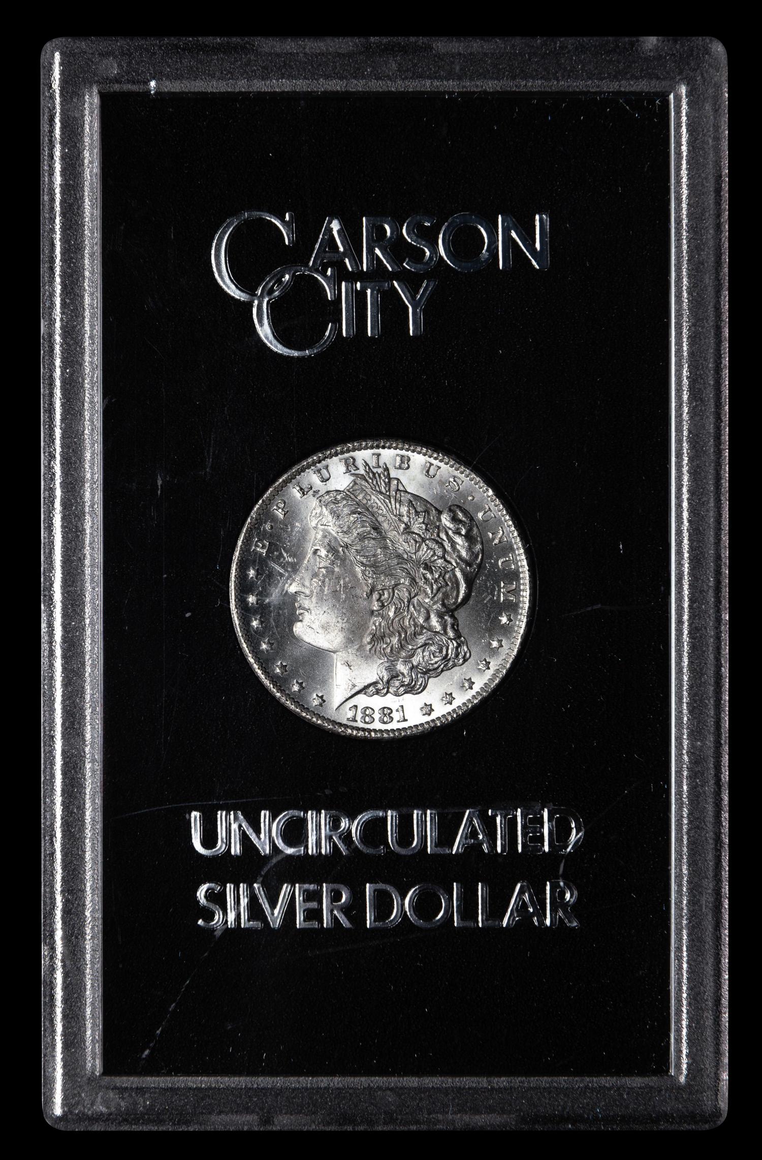 An 1881-CC GSA: Morgan $1 Coin