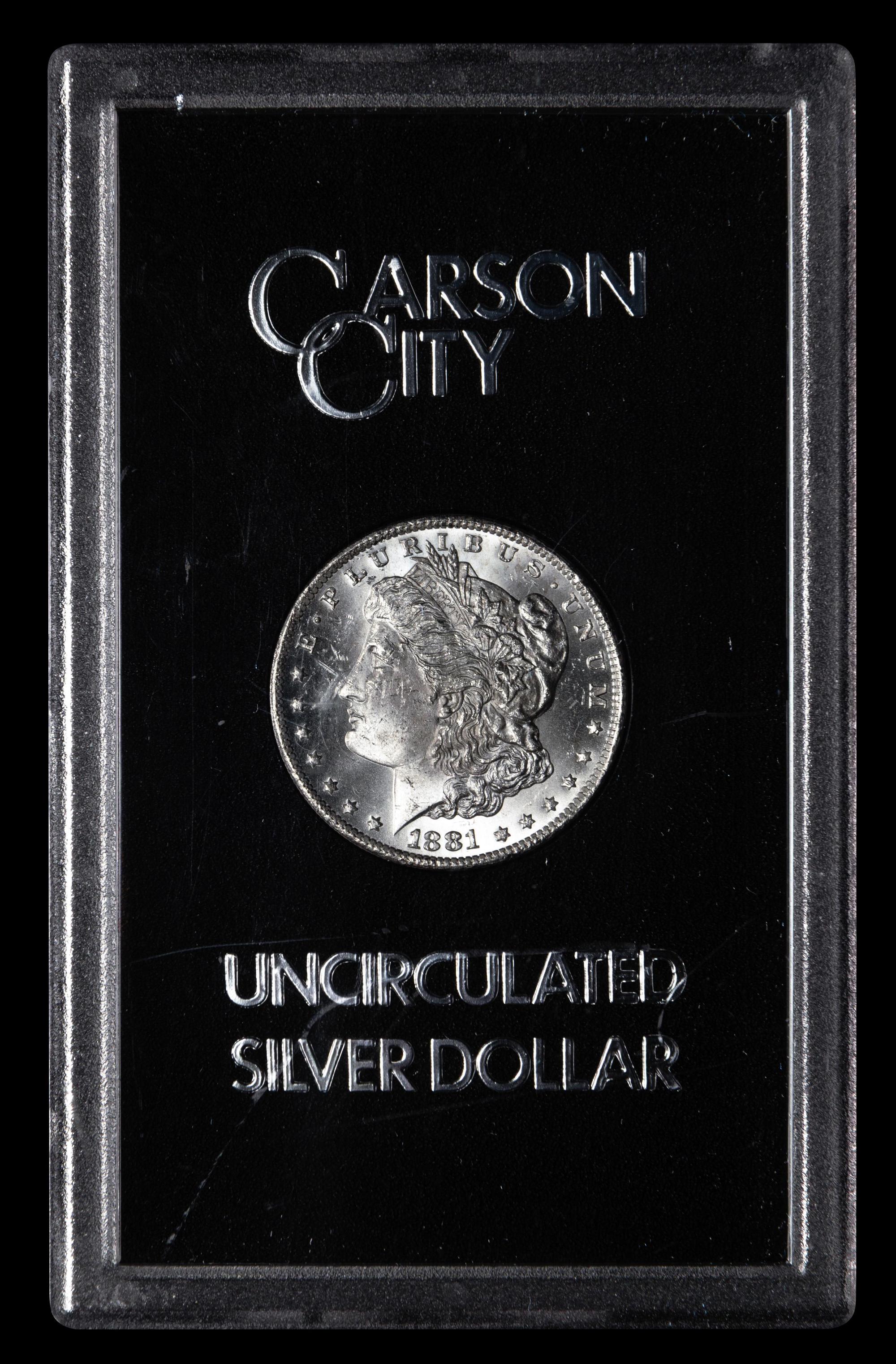 An 1881-CC GSA: Morgan $1 Coin