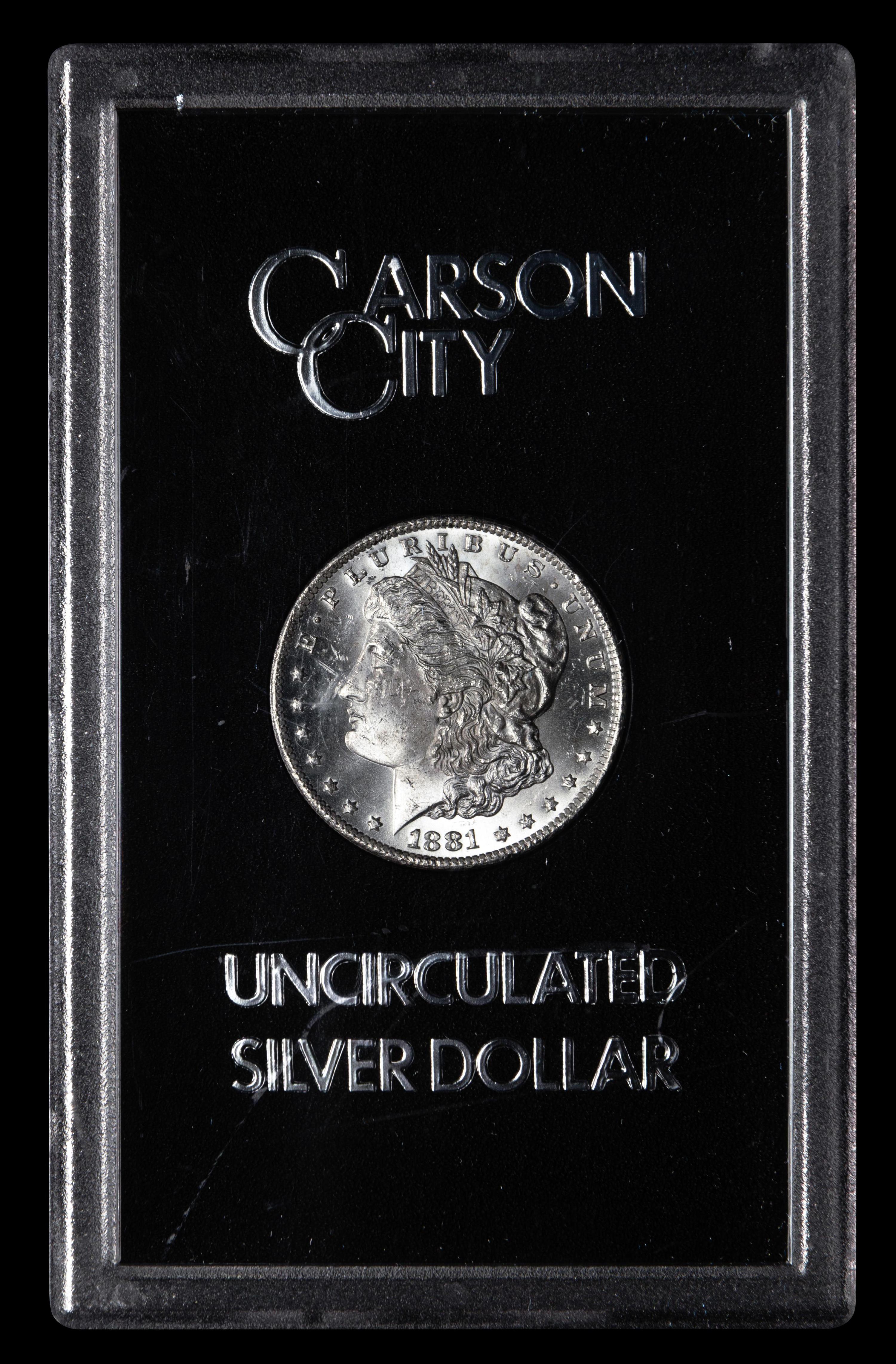 An 1881-CC GSA: Morgan $1 Coin
