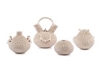 Collection of Corrugated Pottery