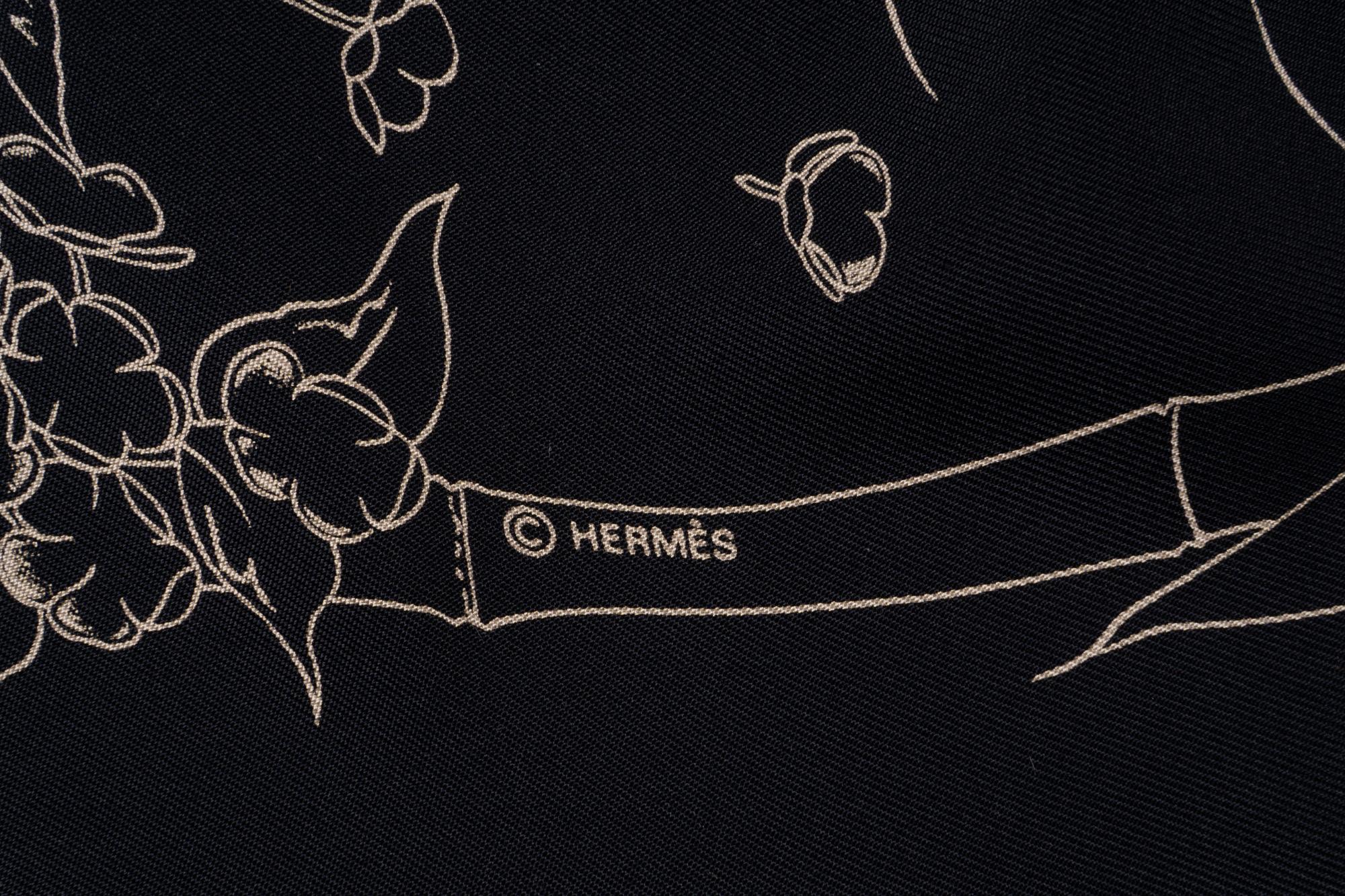 Three Hermès Scarves and One Cartier Scarf