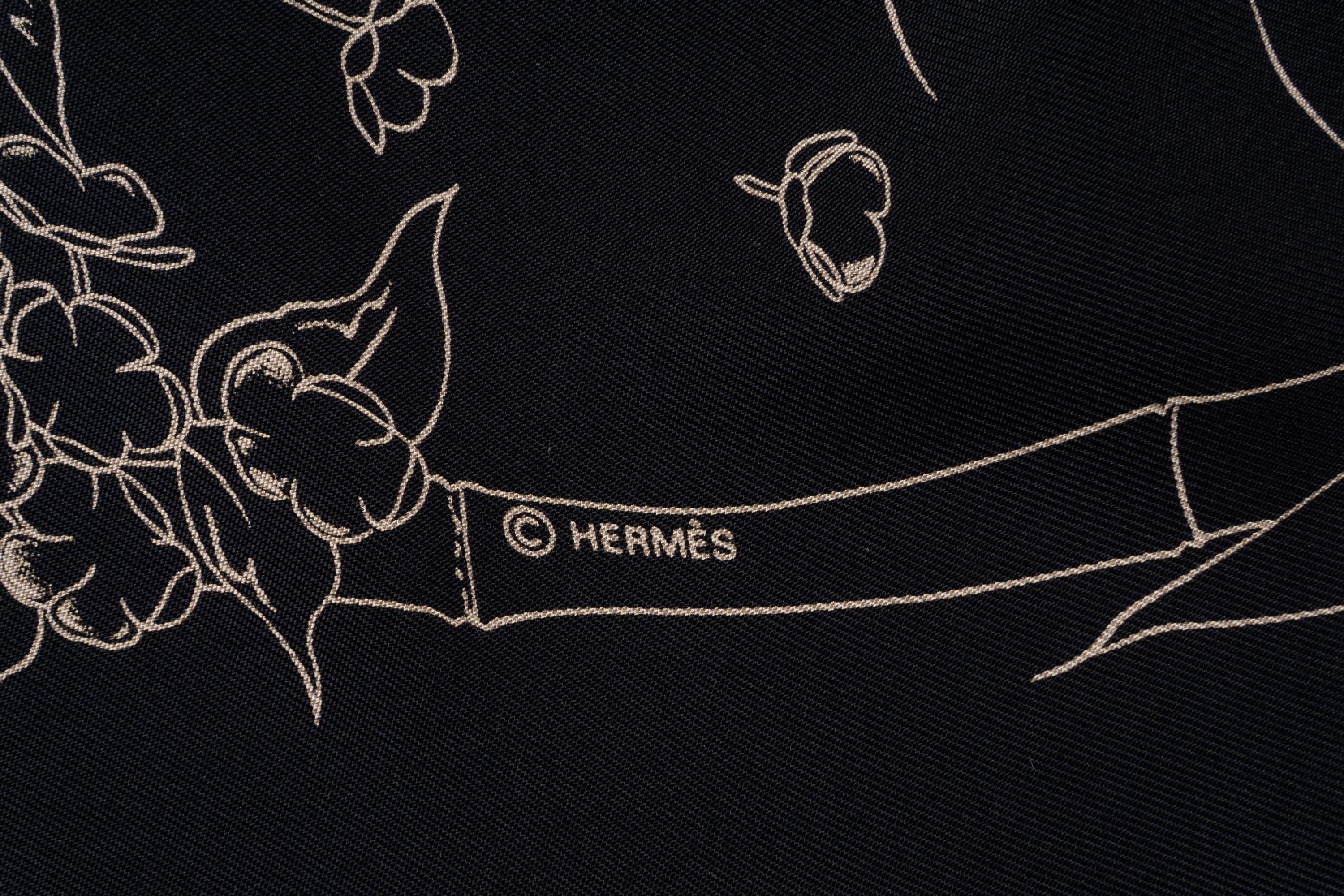 Three Hermès Scarves and One Cartier Scarf