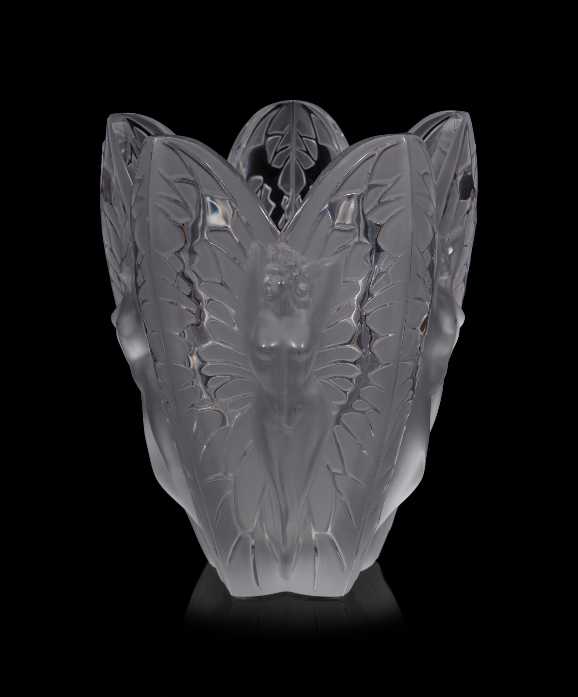 A Lalique Chrysalide Vase