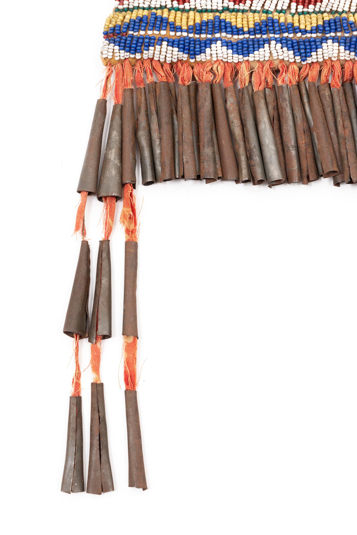 Apache Beaded Hide Strike-a-Light Bag