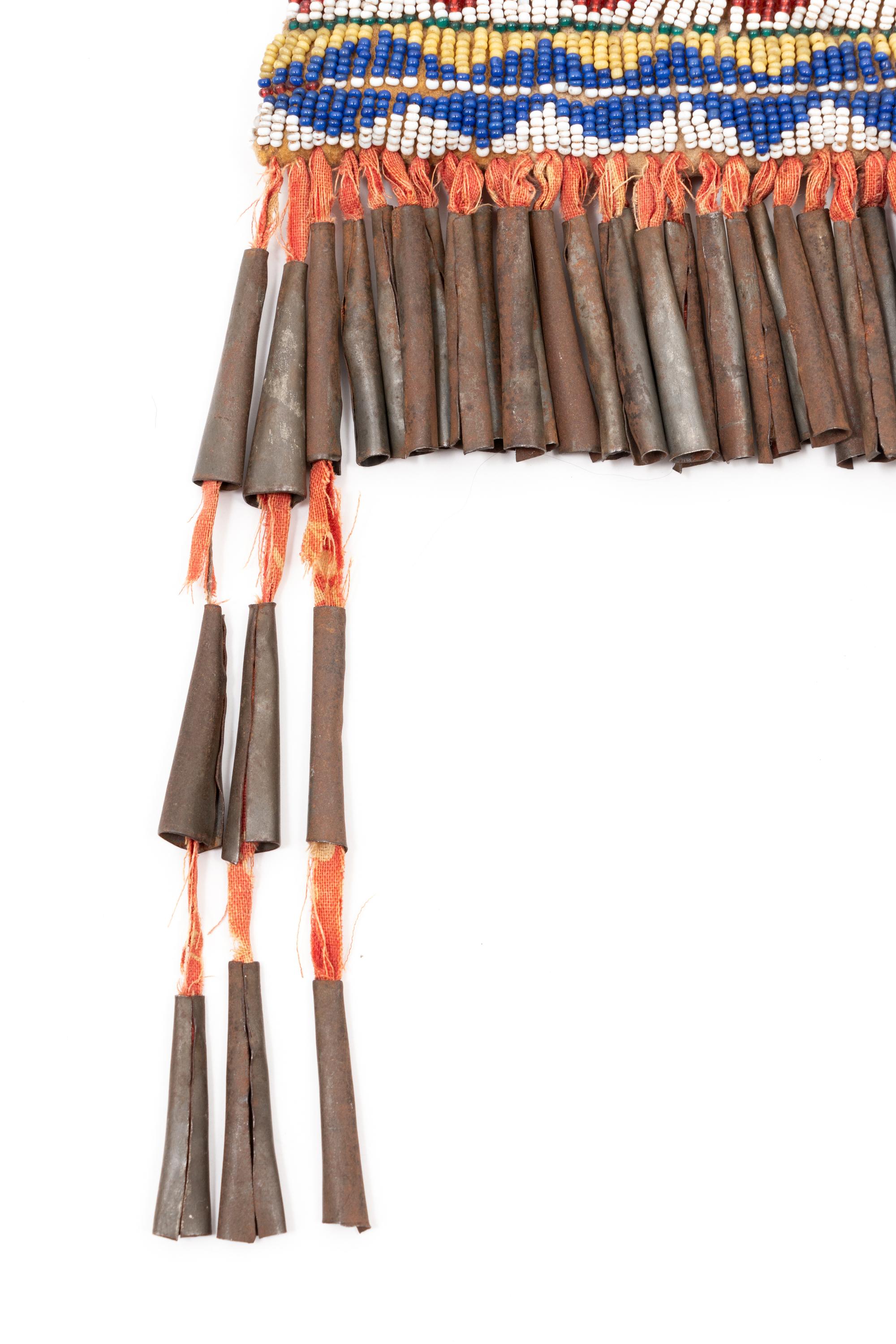 Apache Beaded Hide Strike-a-Light Bag