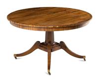 An English Rosewood Extension Dining Table