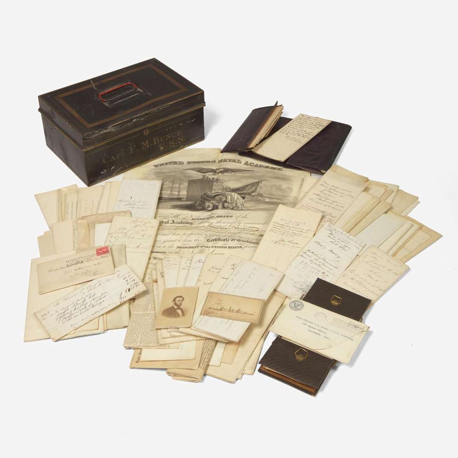 [Bunce, Francis M.] Archive of Letters and Documents