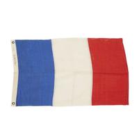 Four 45-Star American Flags and a French Tri-Color Flag O. H. Batchelder & Co., W. M. Horstmann, Philadelphia, and C. W. White Decorator, circa 1898-1900